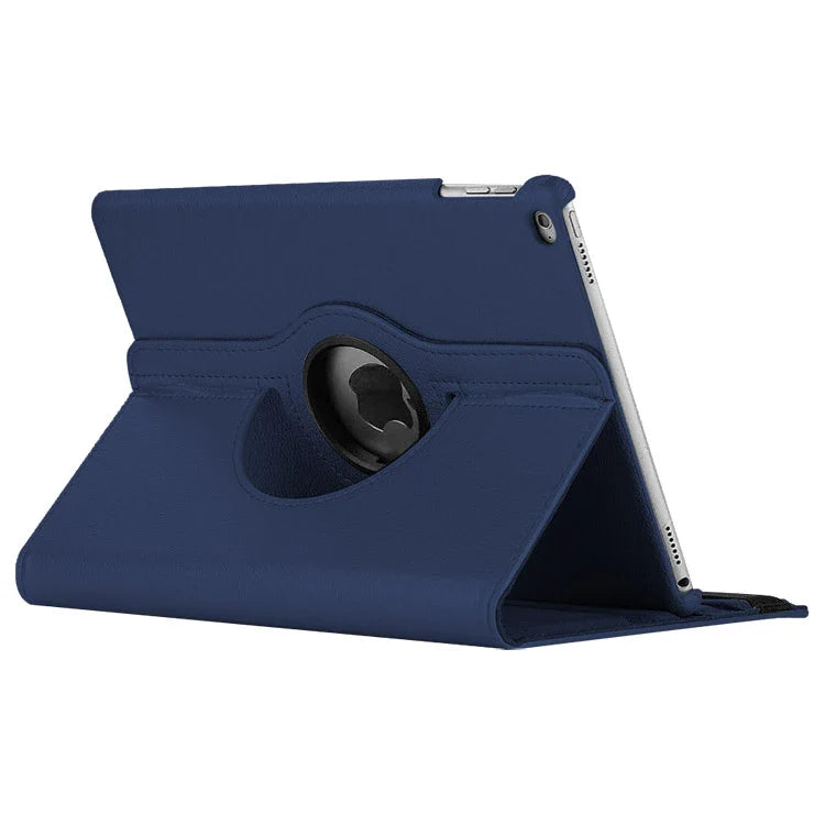 BowLift | 360-Degree Rotating Smart Leather Stand Case for iPad – Auto Sleep/Wake, Protective Cover