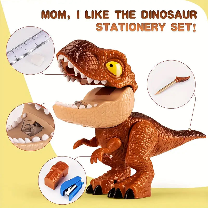 BowLift | 5-in-1 Dinosaur Stationery Set