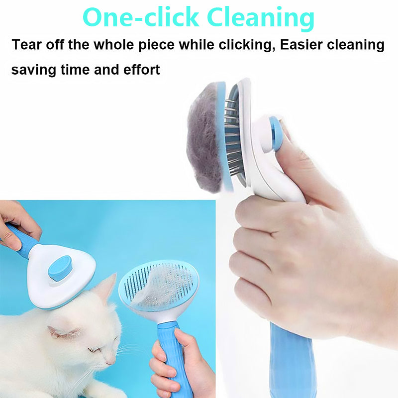 BowLift | Premium Pets Self-Cleaning Slicker Brush