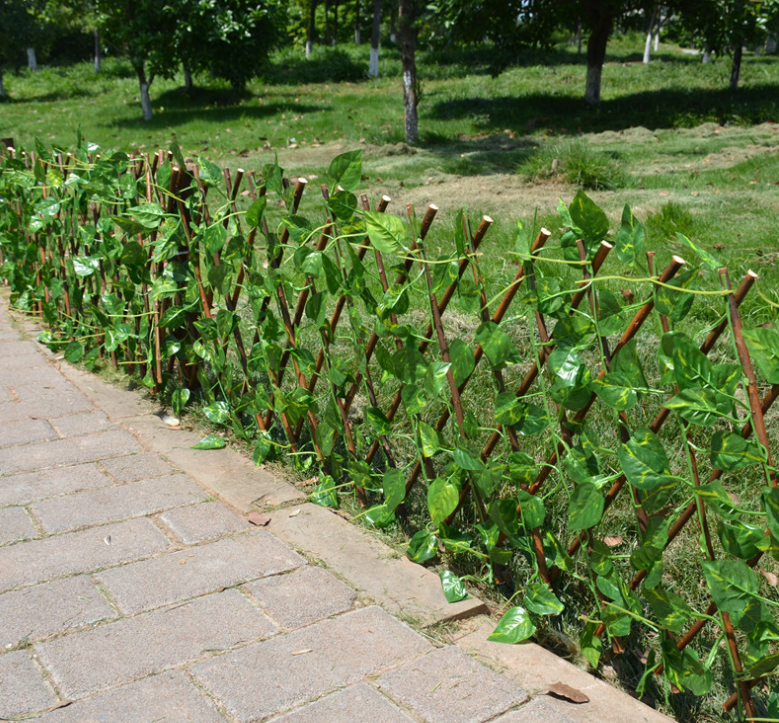 BowLift | Artificial Garden Fence with Ivy – Flexible Privacy Screen for Balcony and Terrace