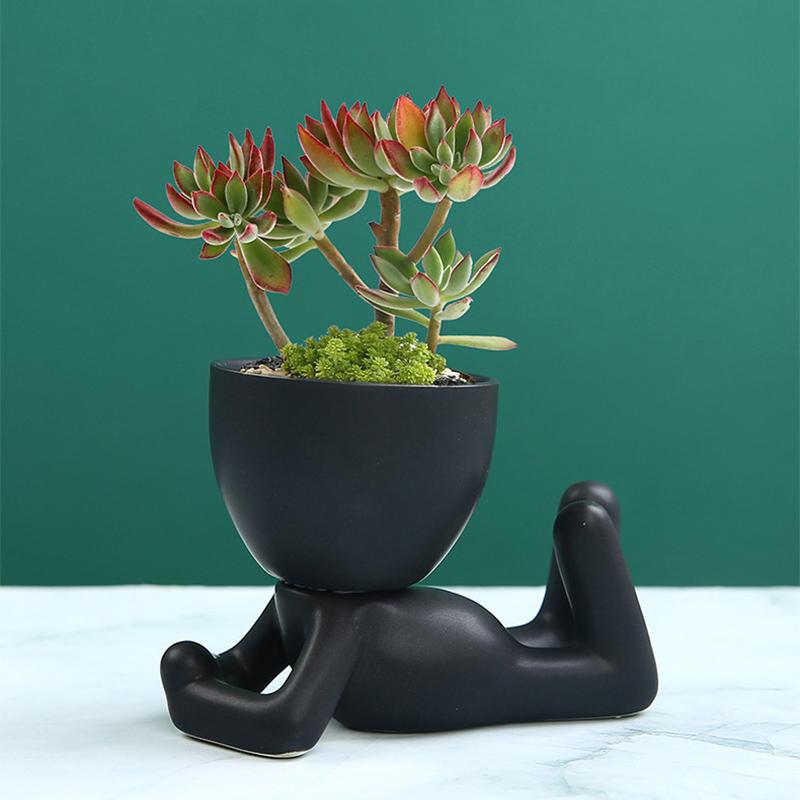 BowLift | Ceramic Figure Pots Ornament