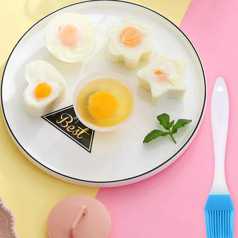 BowLift | Cute Boiled Egg Mold4 PCS/Set With Brush