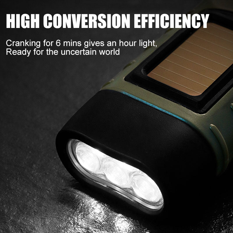 BowLift | Handcrank Solar-powered Flashlight