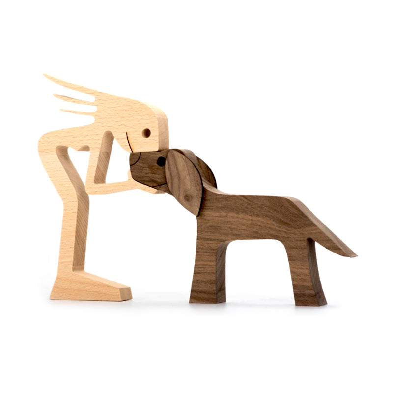 BowLift | Pet Lover - Wood Sculpture Table Ornaments