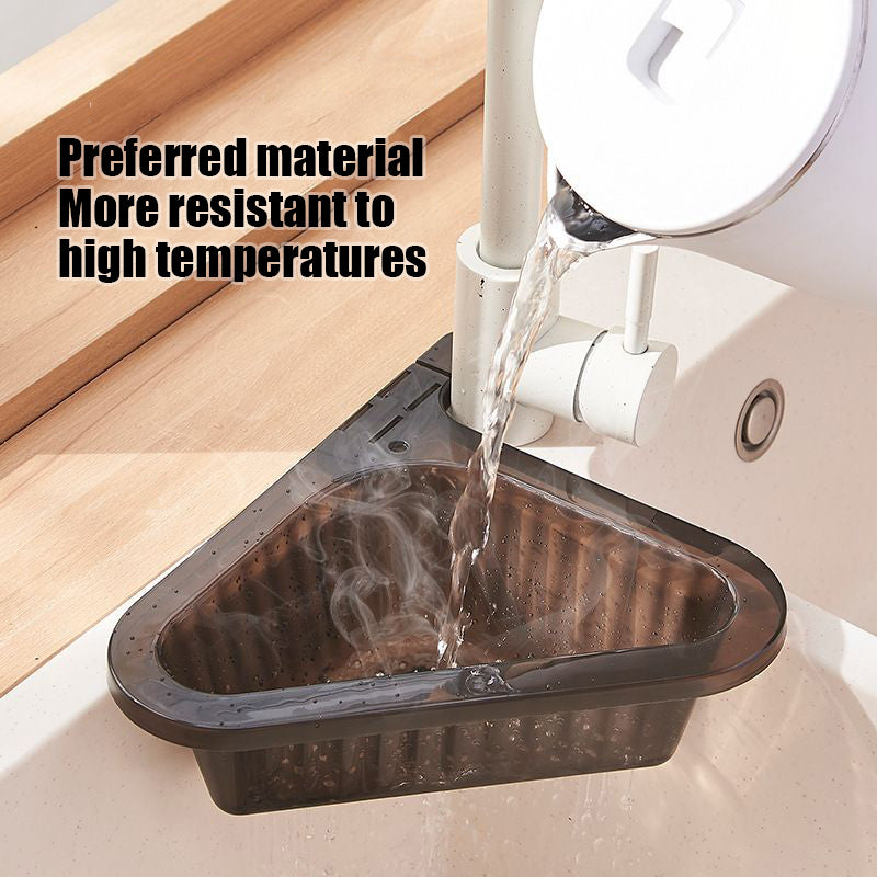 BowLift | Adjustable Corner Kitchen Sink Strainer Basket