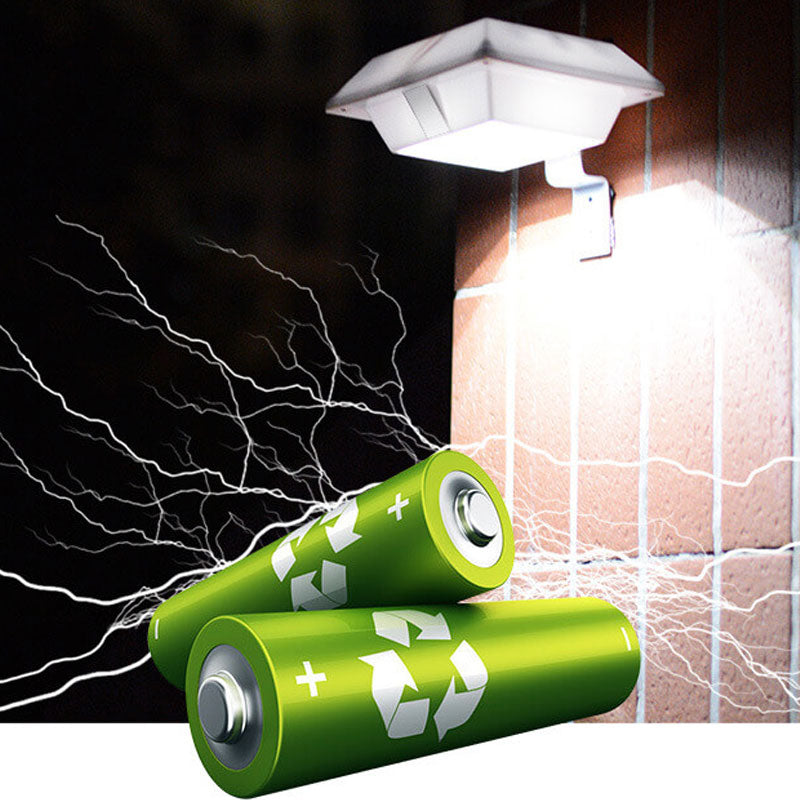 BowLift | Solar UFO Shape Design Fence Light LED Outdoor Wall Lamp