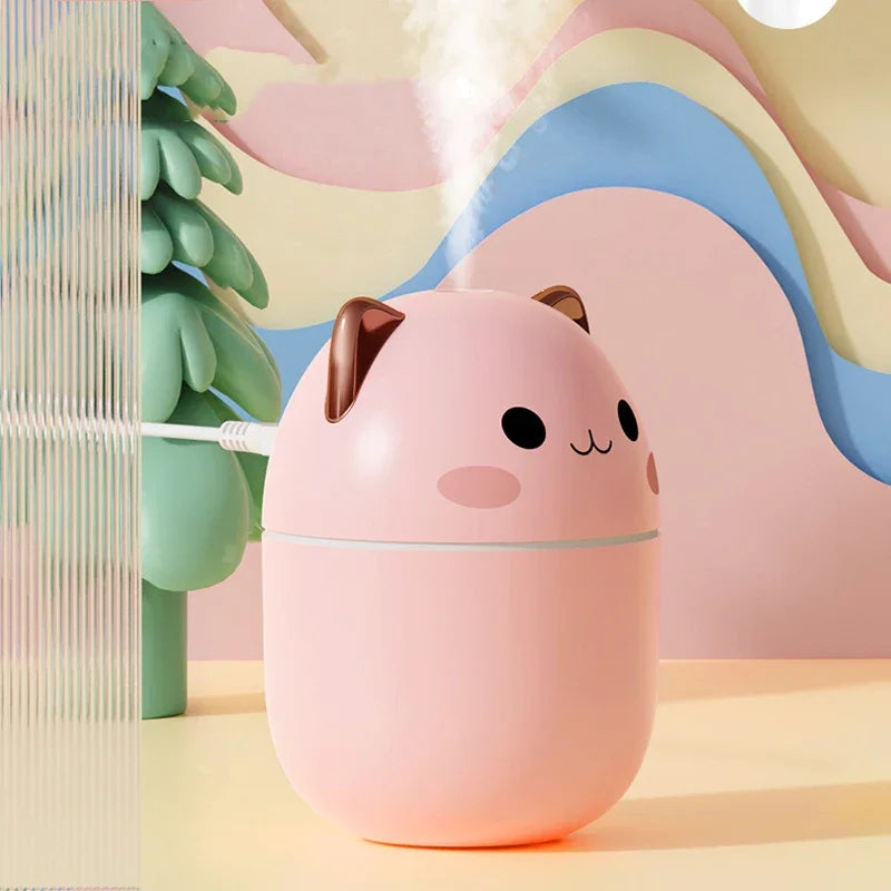 BowLift | Cute Cat Room Humidifier and Aroma Oil Diffuser