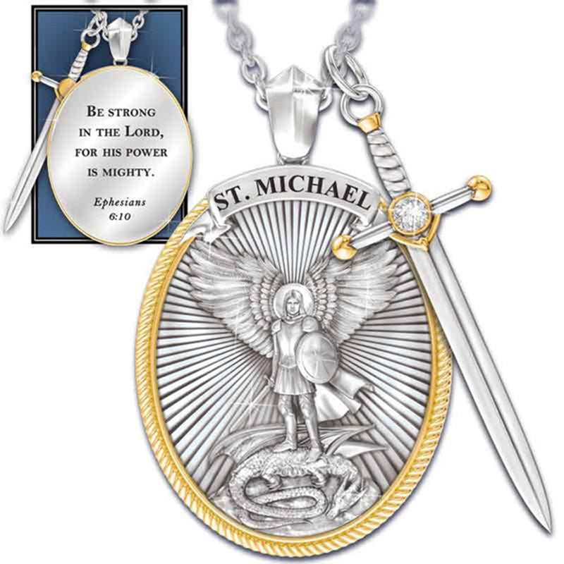 BowLift | Guardian Angel Michael Pendant
