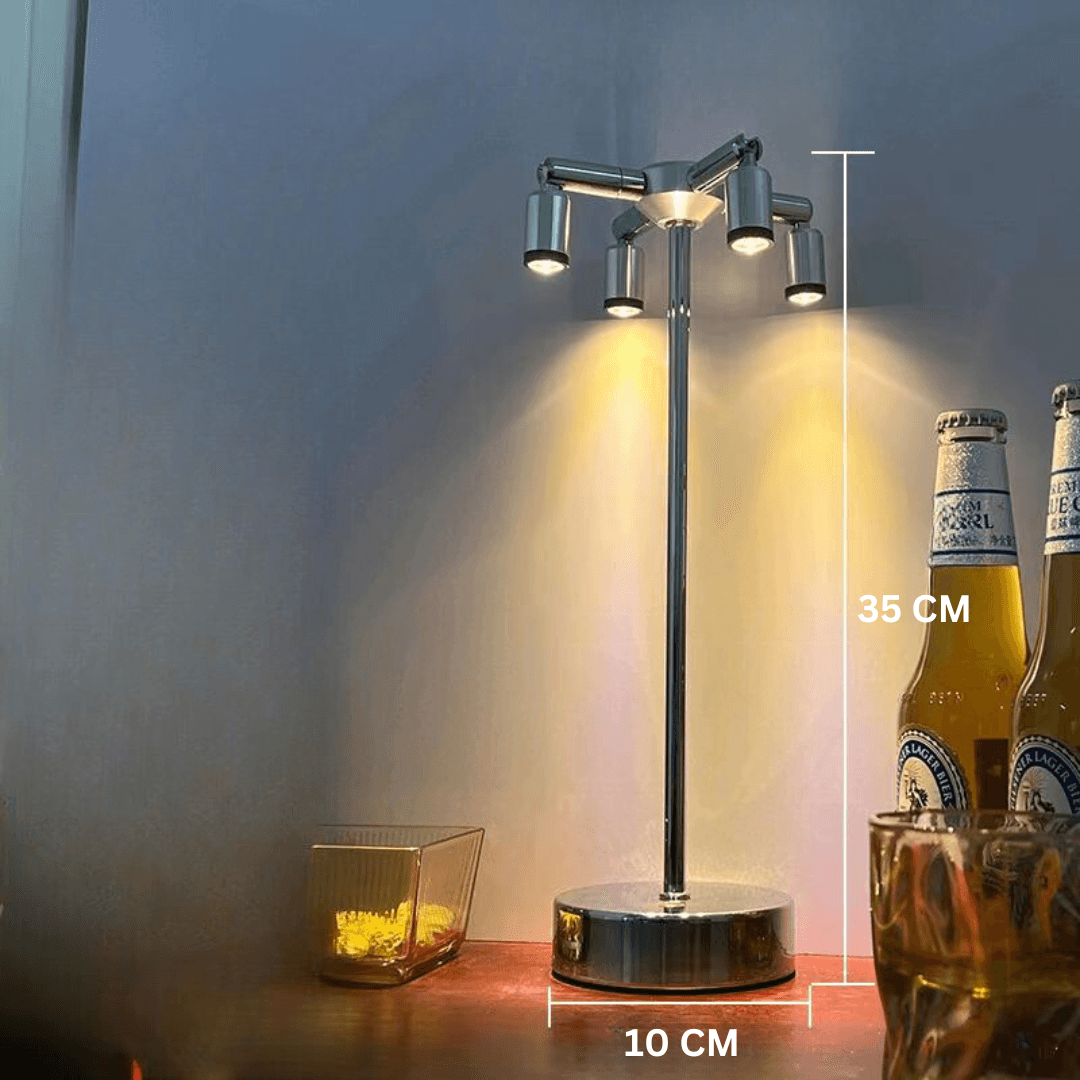 BowLift | VibeLume - Vintage Touch-Controlled Table Lamp