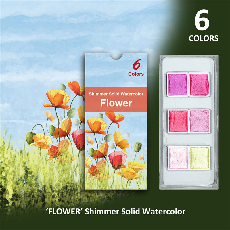 BowLift | Solid Watercolor Paint Set