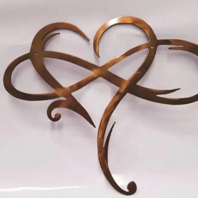BowLift | Iron Wall Decoration with Infinity Heart