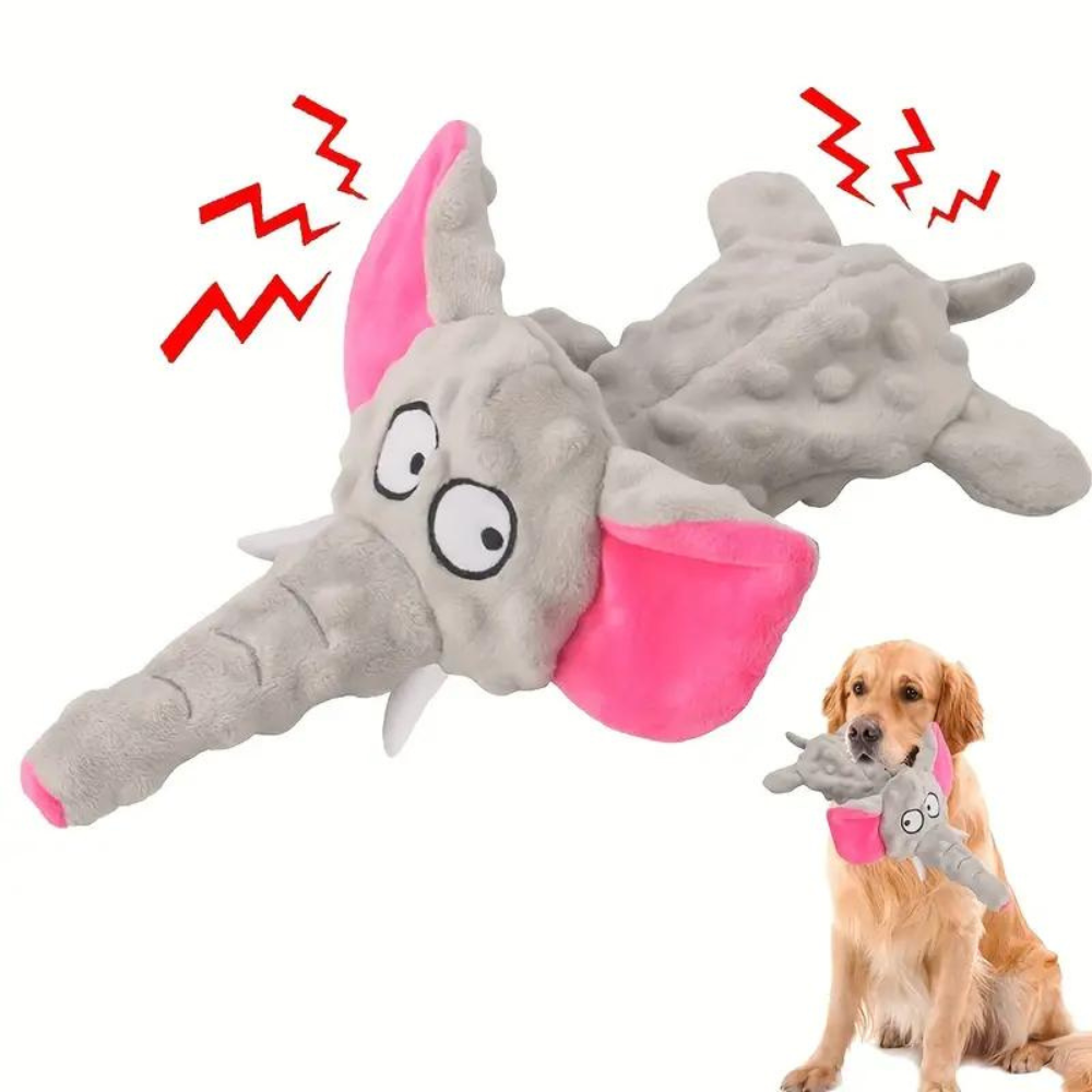 TuskToys • Elephant Dog Toy