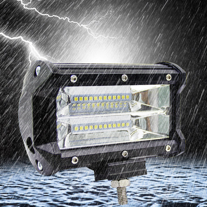 BowLift | 5 Inch Amber White Light Strobe Work Light Pods