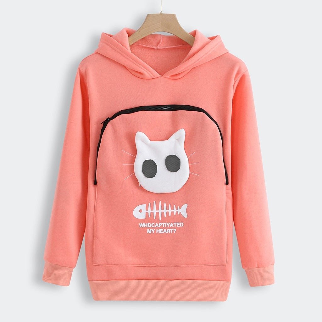 BowLift | Cat Lovers Hoodie Cuddle Pouch