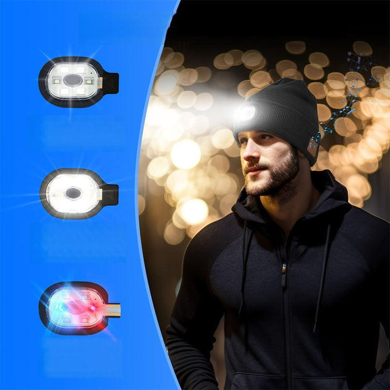 BowLift | Bluetooth Beanie with LED Light & Removable Speakers