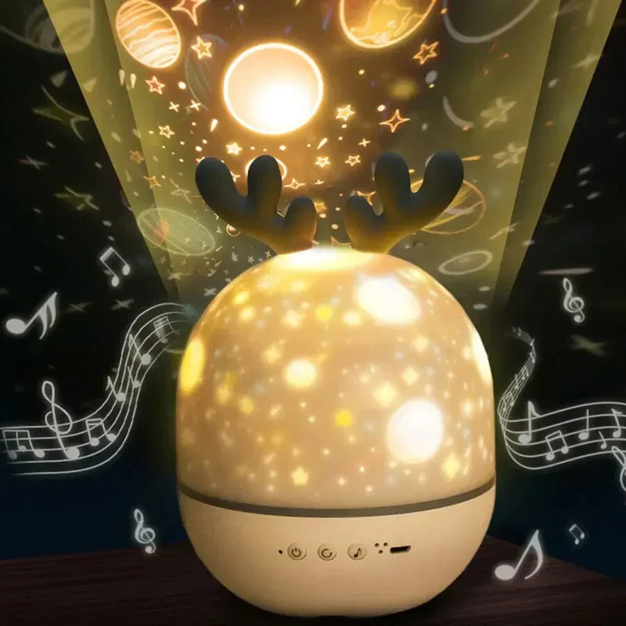 BowLift | Starry Sky Projector Lamp for Kids - Magical Night Light