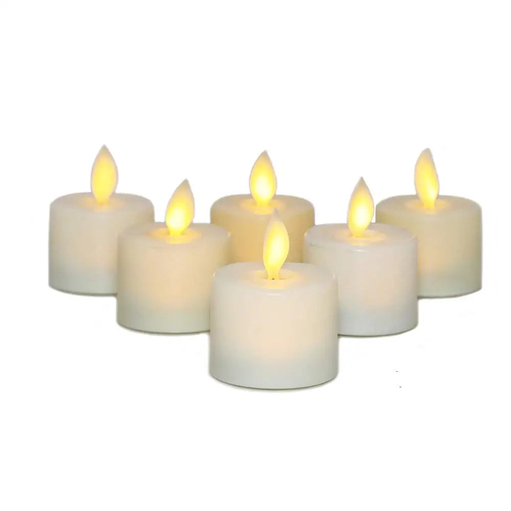 BowLift | GlowFlame LED Tealight – Realistic Flame-less Candle for Atmospheric Lighting