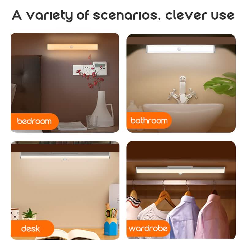 BowLift | 4-pack: Stick Anywhere LED Motion Sensor Light