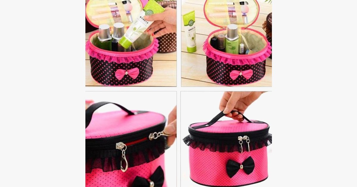 BowLift | BowKnot Design Portable Travel Bag - Space for Your Accessories!