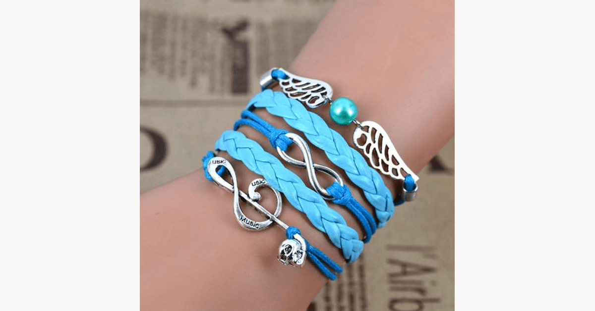 BowLift | Angel Infinity Music - Unisex Bracelet for a Fashionable Appearance