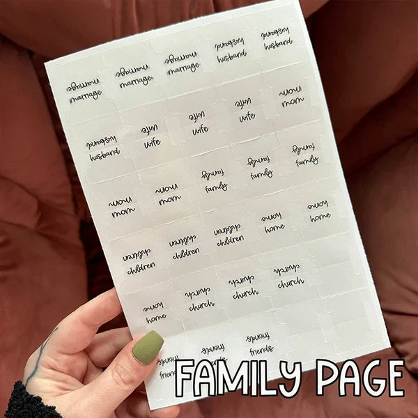 BowLift | Prayer bible tabs