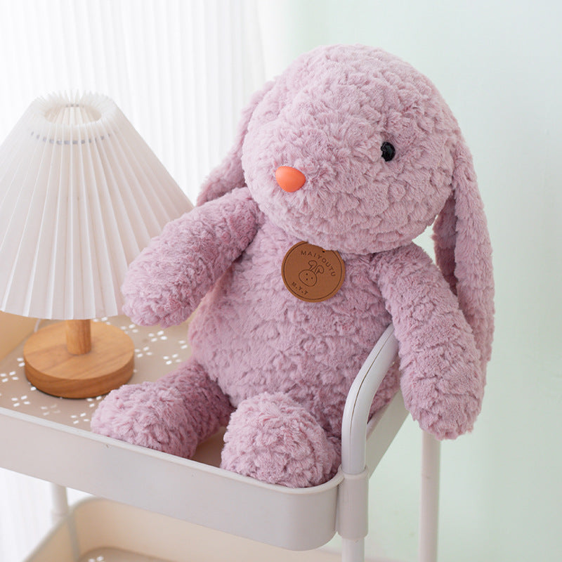 BowLift | Short Hair Plush Bunny-Pink