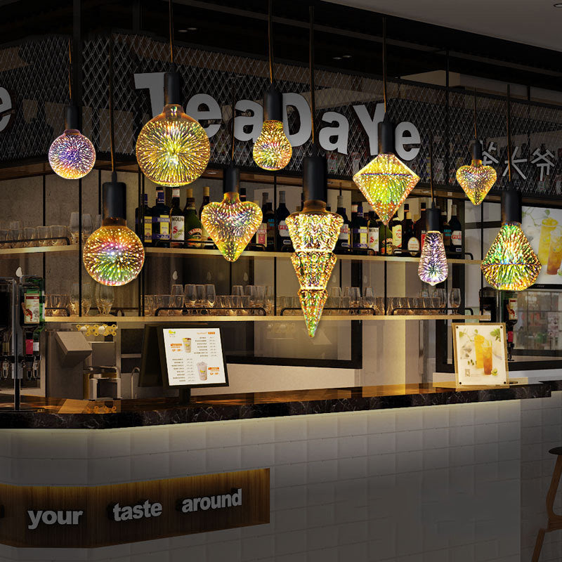 BowLift | 3D Fireworks LED Light Bulb