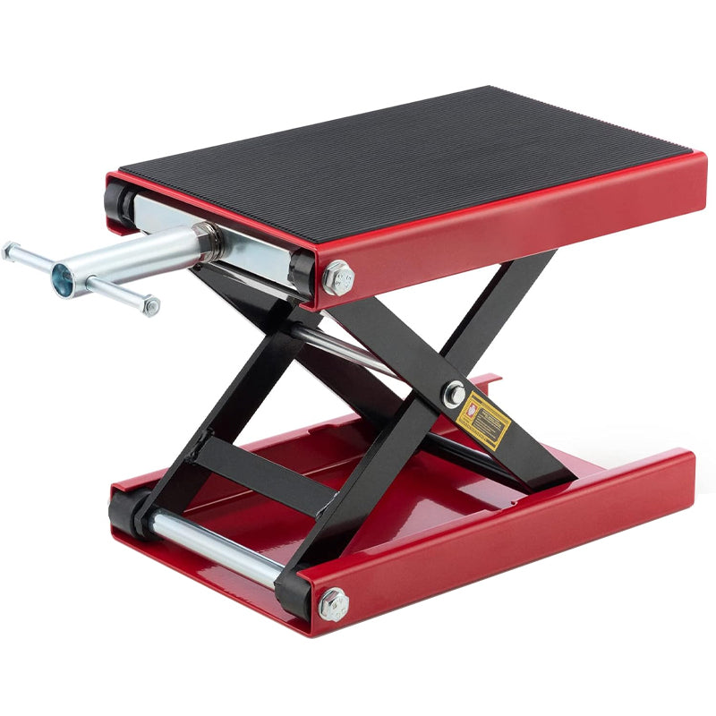 BowLift | 1100 LBS Motorcycle Lift 3.75"-13.8" Motorcycle Scissor Jack for Street Bikes Cruisers Touring Motorcycles