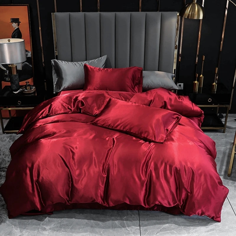 BowLift | 6pcs Silk Duvet Cover Set