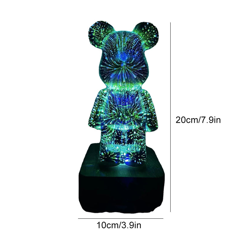 BowLift | 3D Fireworks Bear Lights