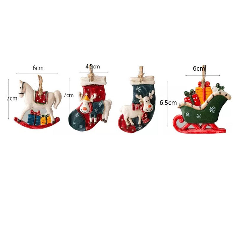 BowLift | Christmas Tree Hanging Resin Ornament Pendant