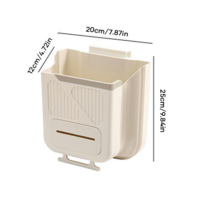 BowLift | Hanging Trash Can for Kitchen Cabinet Door
