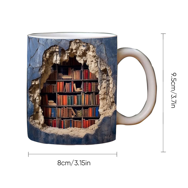 BowLift | 3D Bookshelf Mug