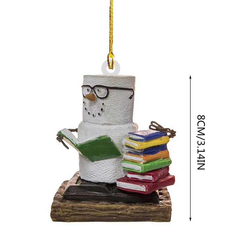 BowLift | Funny Snowman Christmas Tree Pendant