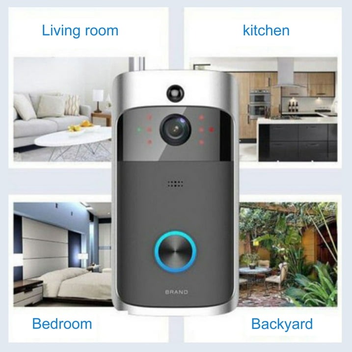 BowLift | Wireless HD WiFi Video Doorbell | Night Vision, Two-Way Intercom & Motion Alerts for Home Security