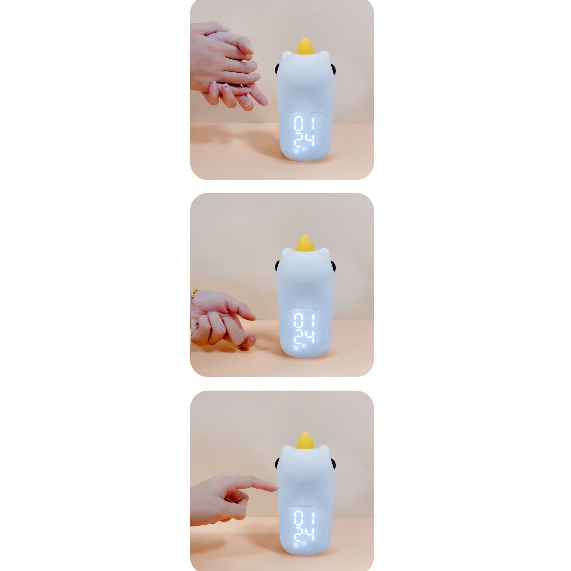 BowLift | Unilora DreamLight Alarm Clock | Unicorn Design | Timer & LED Night Light | Nursery Decor