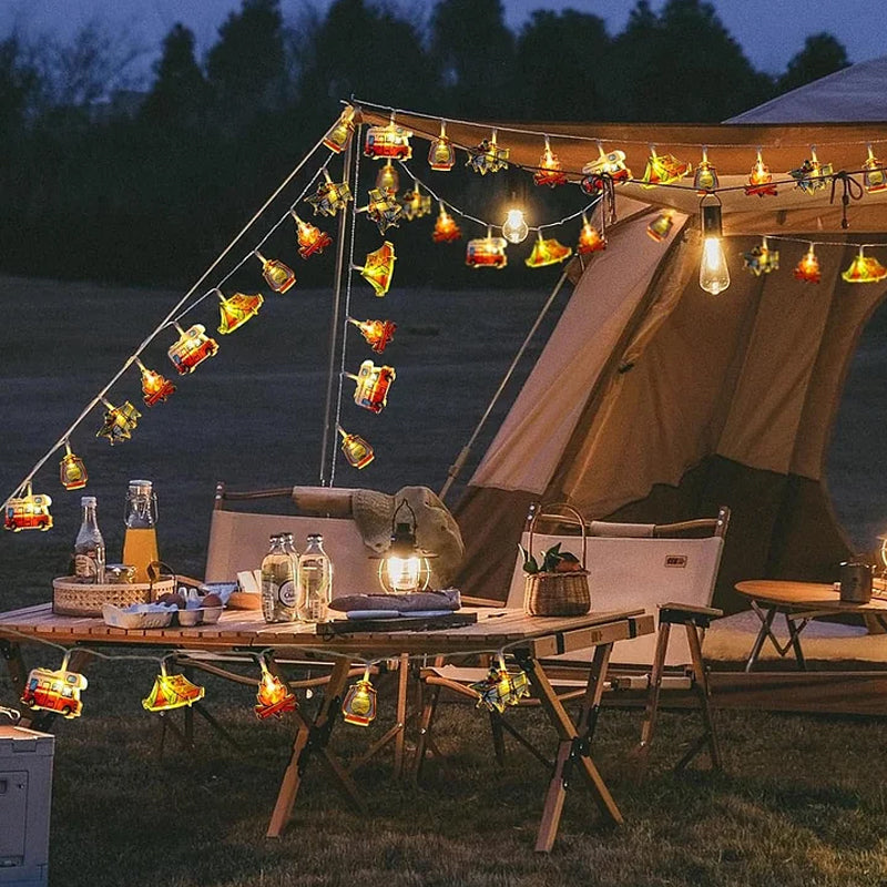 BowLift | Outdoor String Lights for Camping