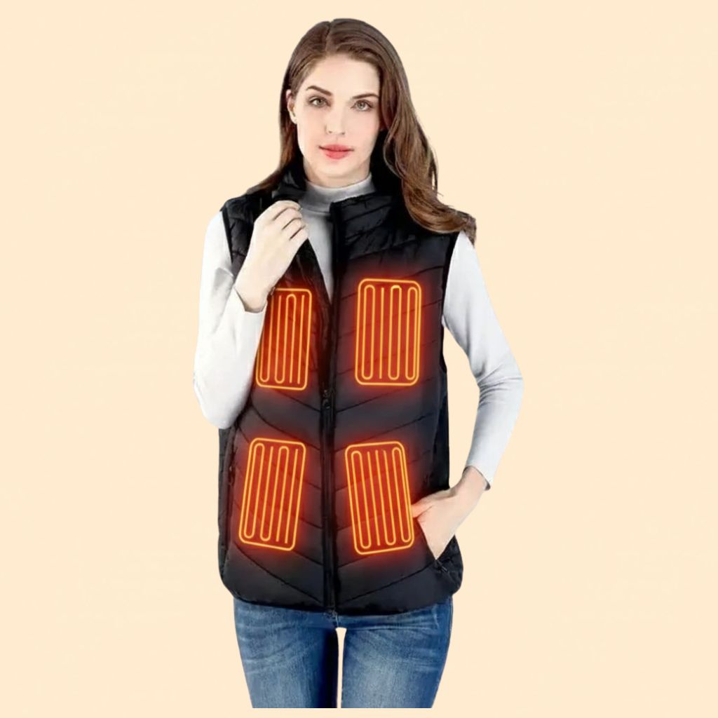 BowLift | Thermo Heated Gilet | Insulated, Design for Hiking, Travel & Everyday Wear | Womens and Mens Heated Gilet
