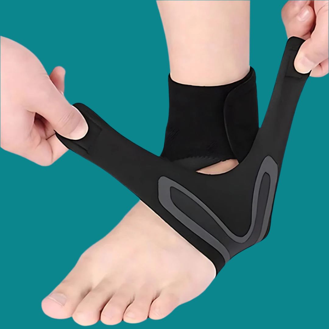 BowLift | Adjustable Elastic Ankle Brace for Injury Recovery & Daily Support - Comfortable Ankle Stabilizer for Sports & Active Lifestyle