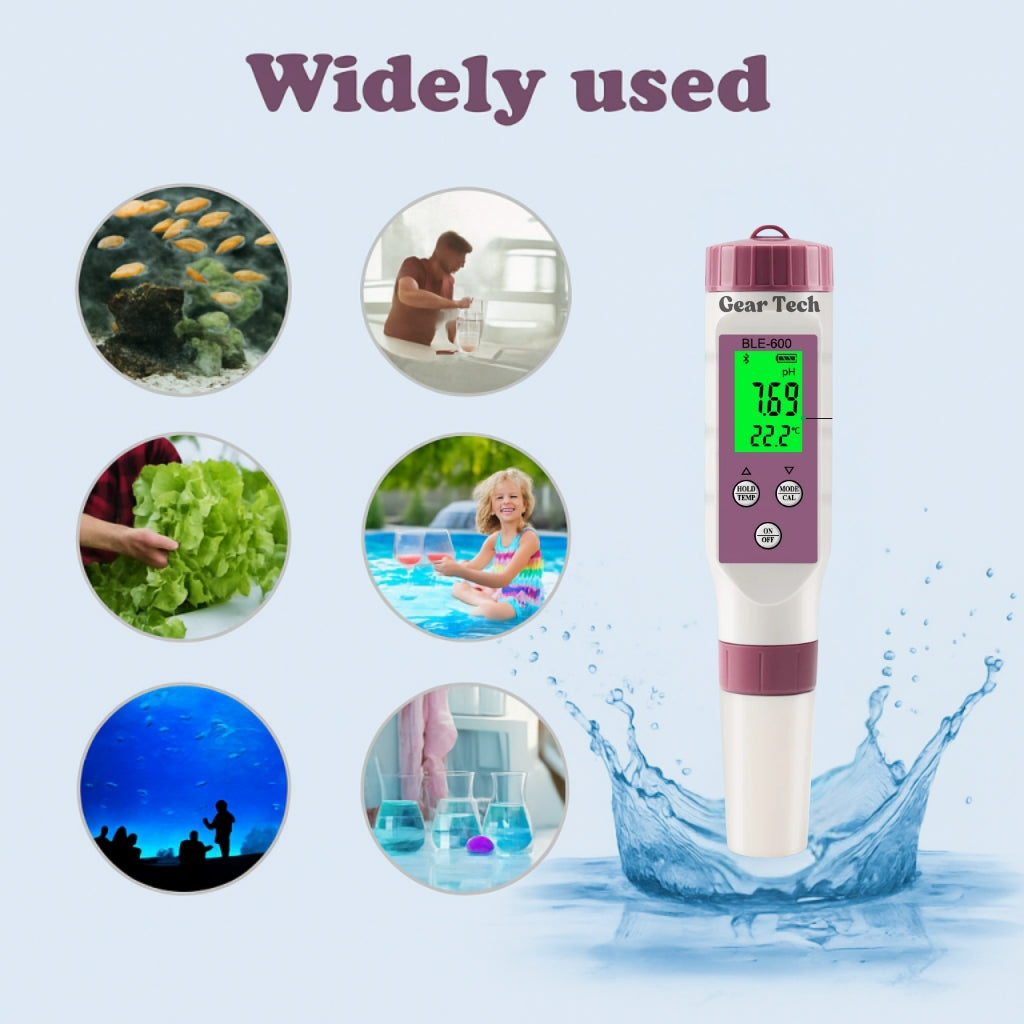 BowLift | Digital Pool Tester – Measuring device for pH and chlorine for easy pH measurement in pool water