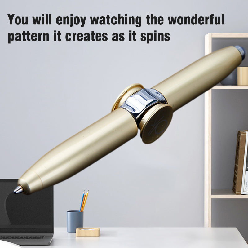 BowLift | Fidget Spinner Pen with LED Light