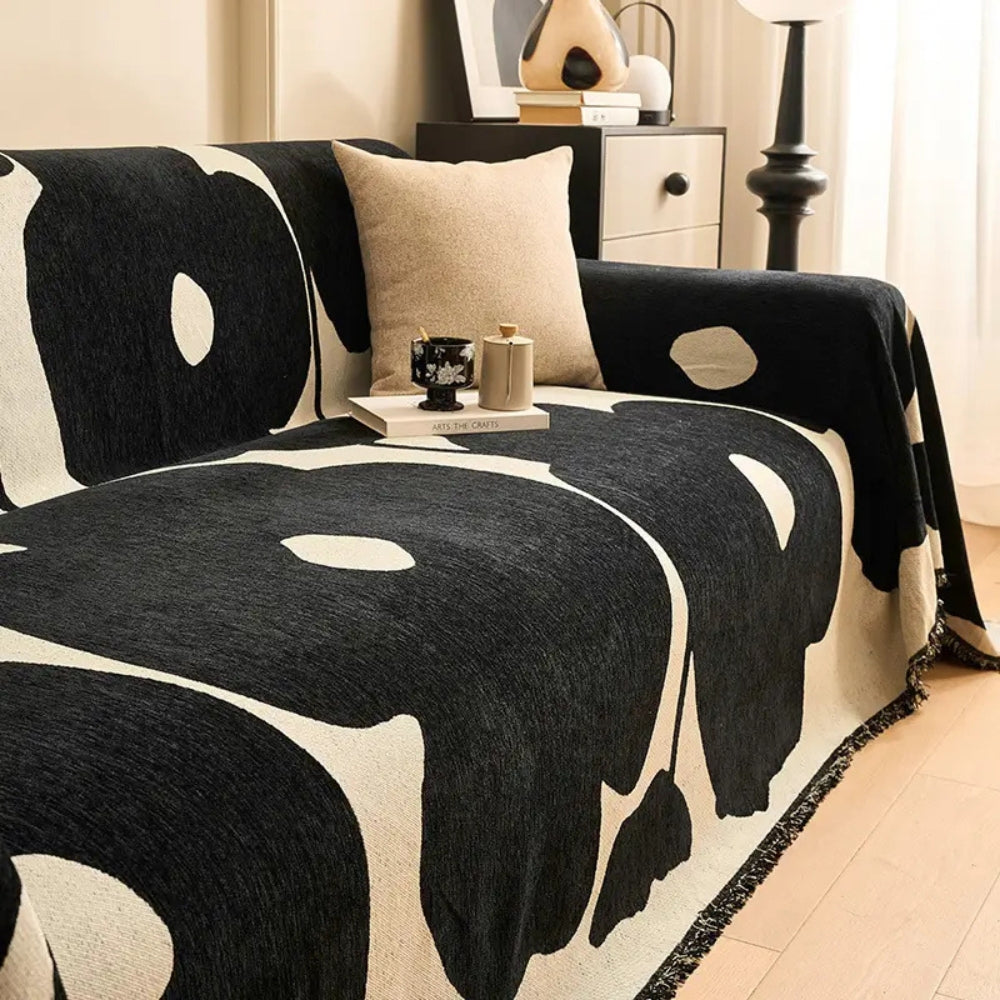 BowLift | Monaco Woven Modern Art Sofa Cover