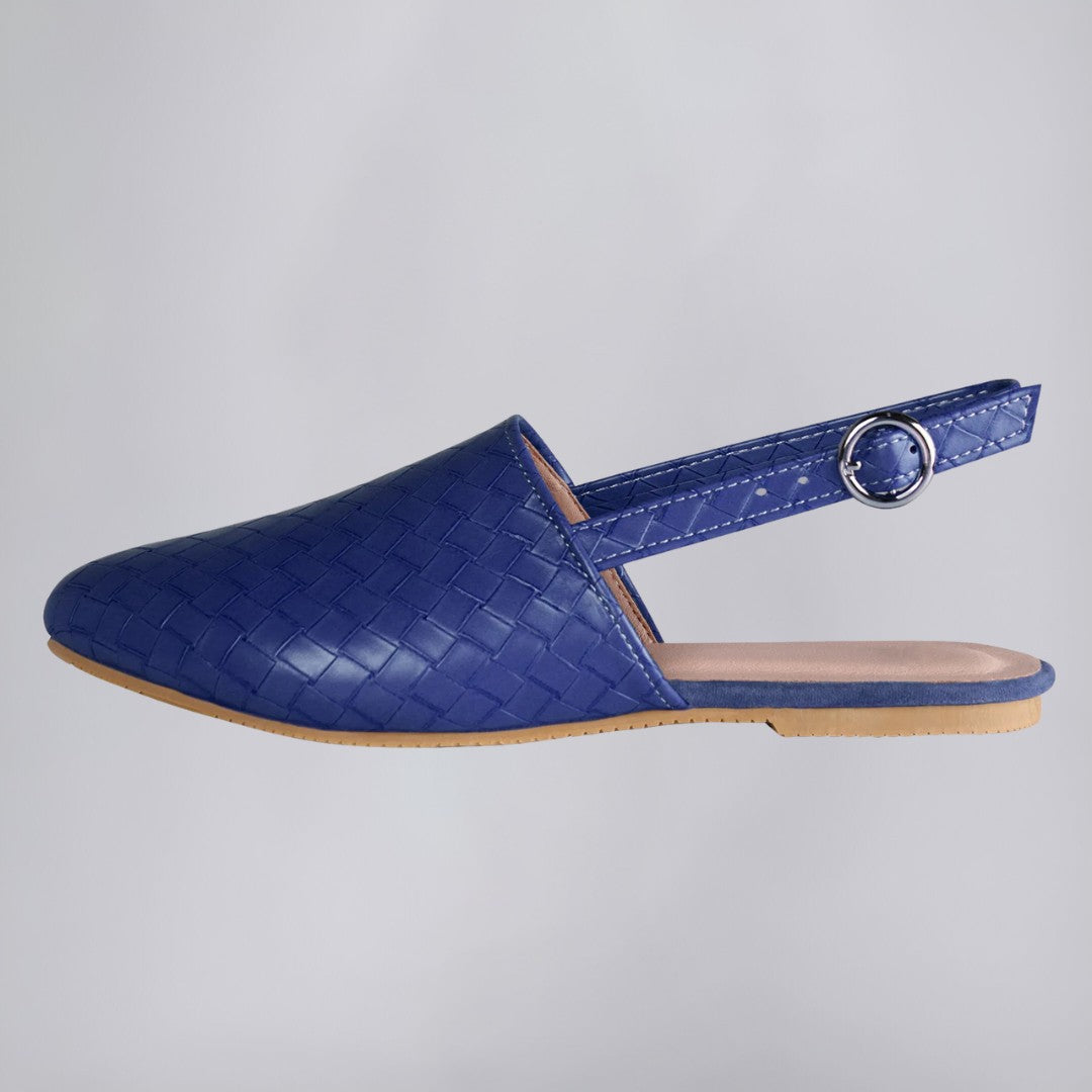 Pointed Toe Flats with Soft Lining and Elegant Finish