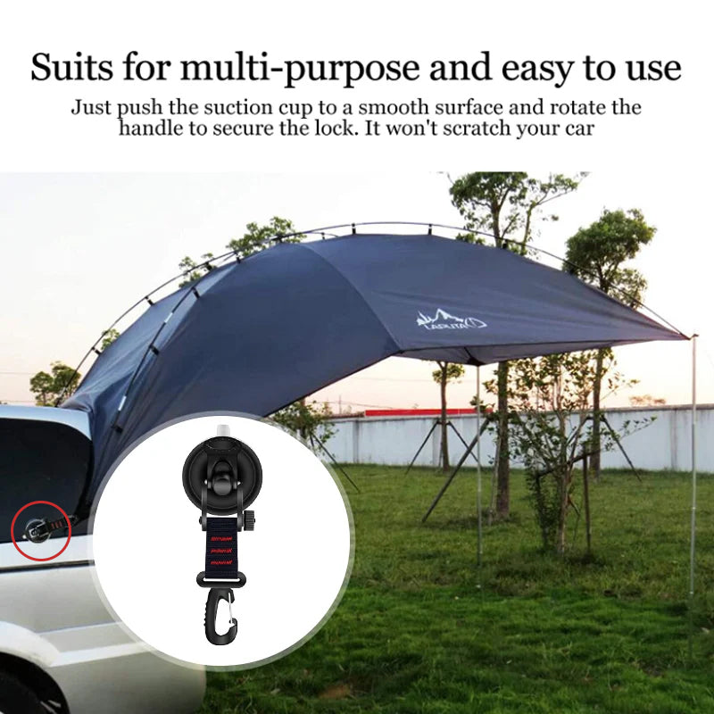 BowLift | Heavy Duty Vacuum Suction Cup with Hook