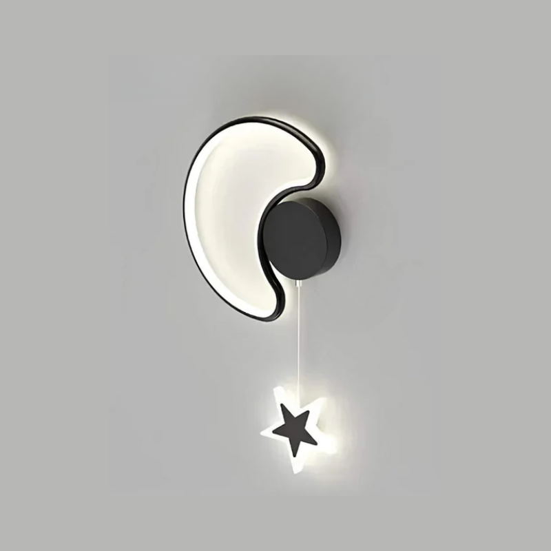 BowLift | DreamLight | Magical Wall Lamp with Clouds, Stars and Moon