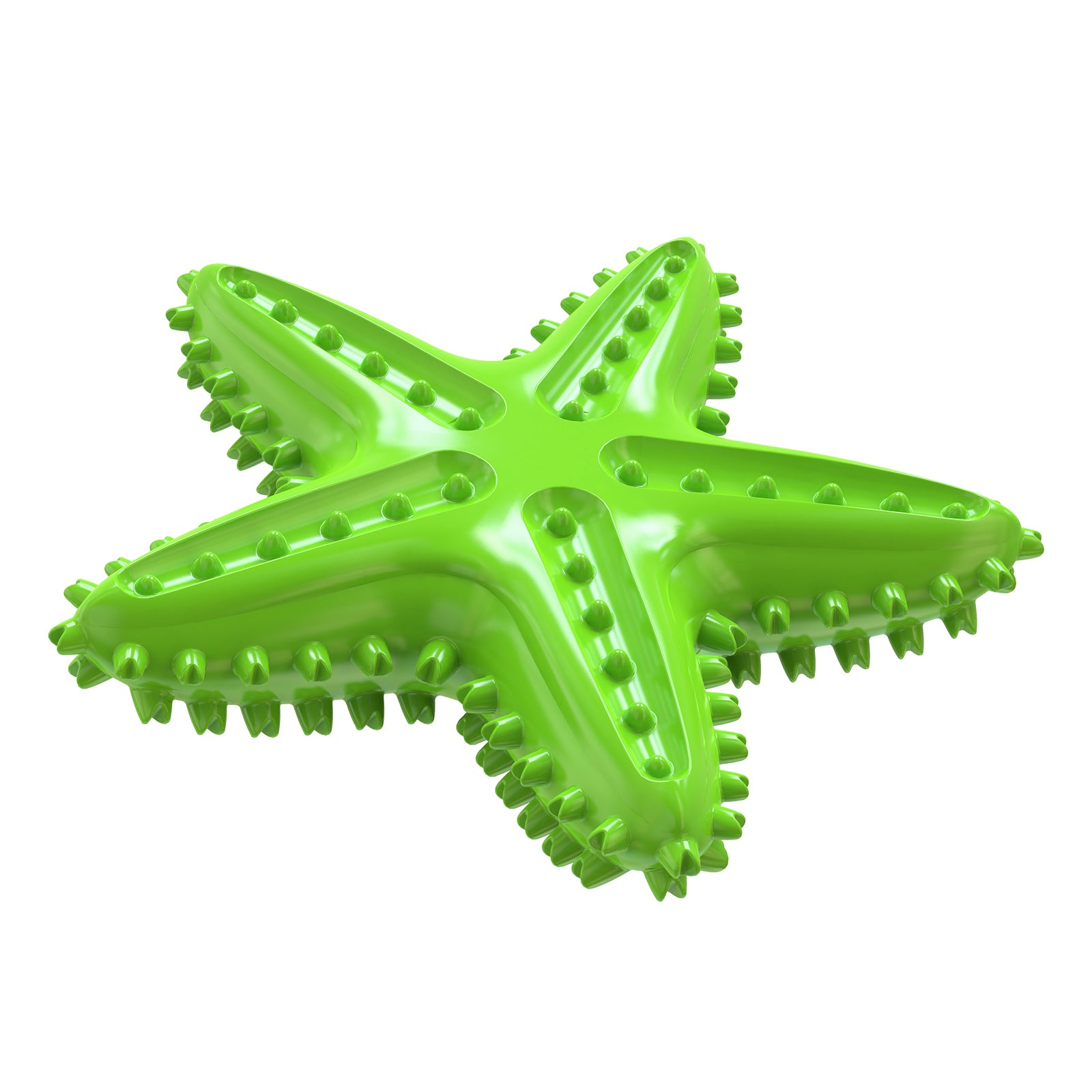 Starfish Dog Toothbrush Chew Toy for Dental Care