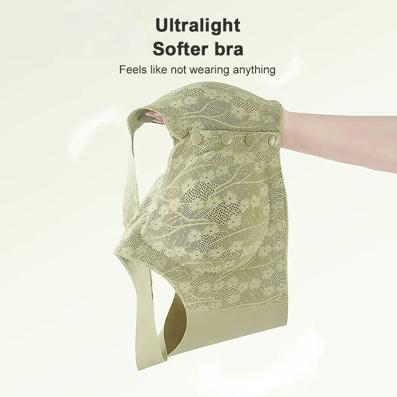 BowLift | Comfortable and practical bra with a button placket at the front