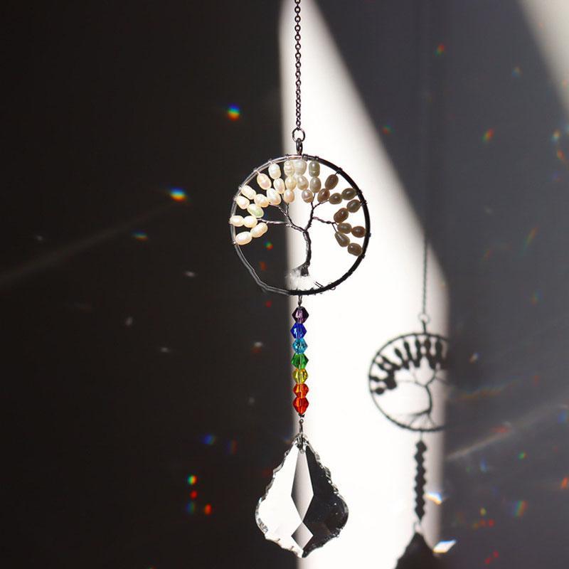 BowLift | Crystal Wind Chime Tree of Life Sun Catcher