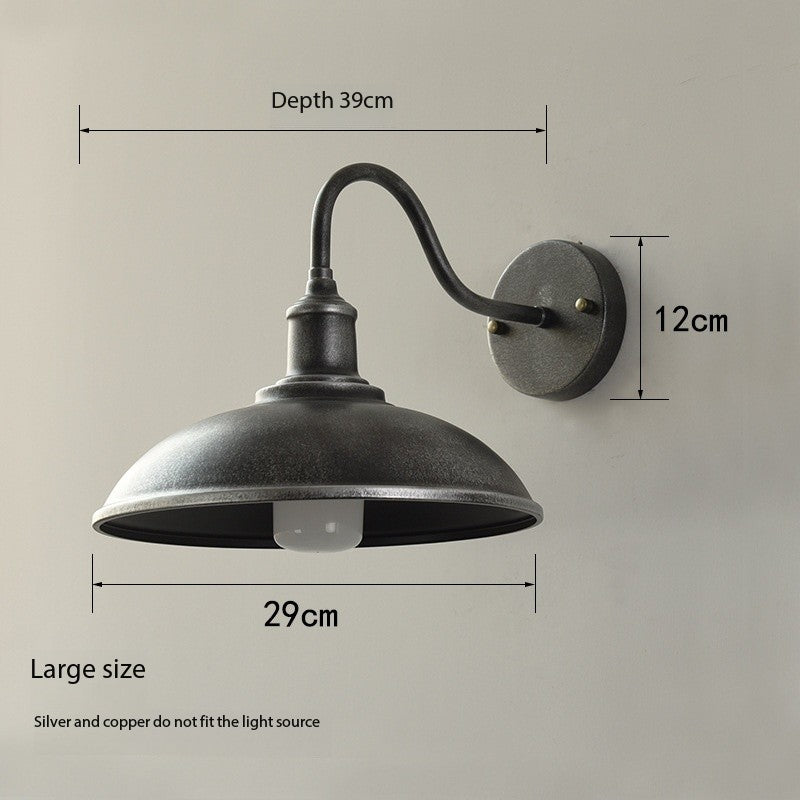 American Style Outdoor Waterproof Wall Sconce (Multiple Finishes, Sloped & Standard Styles)