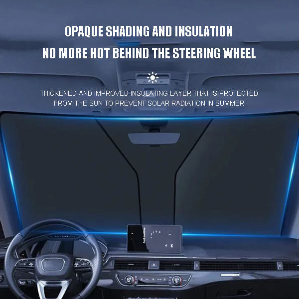 BowLift | Foldable car windshield sunshade